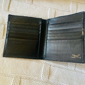 Bosca Black Leather Card Holder
